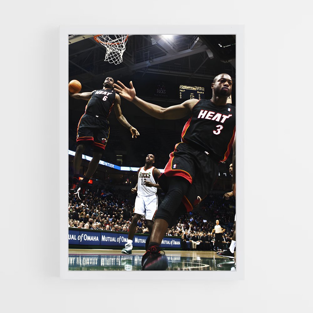 Poster Air Wade – affiche Basketball (vue 3)